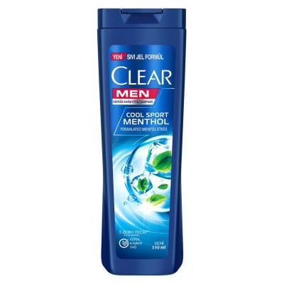 Clear Men 350 ml Mentol kokulu