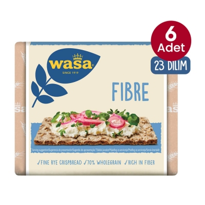 Wasa Fıbre Gevrek Ekmek x6 Adet 230 g